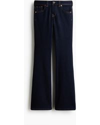 H&M - Flared Low Jeans - Lyst