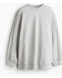 H&M - Oversized Sweatshirt - Lyst