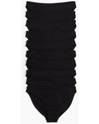 H&M - 10er-Pack Baumwollslips - Lyst