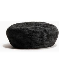 H&M - Baskenmütze aus Stroh - Lyst