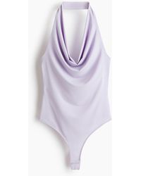 H&M - Halterbody Met String - Lyst