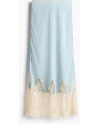 H&M - Rok Met Kant - Lyst