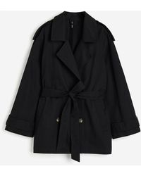 H&M - Trench-coat court - Lyst