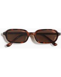 H&M - Rectangular sunglasses - Lyst