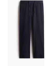H&M - Pantalon Relaxed Fit en lin mélangé - Lyst