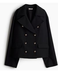 H&M - Oversized Jacke aus Twill - Lyst