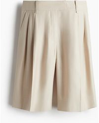 H&M - Dressed Bermudashort - Lyst