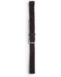 H&M - Ceinture En Cuir Tressé - Lyst