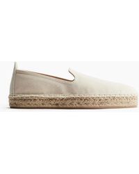 H&M - Espadrilles aus Canvas - Lyst