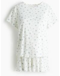 H&M - MAMA Gerippter Pyjama - Lyst