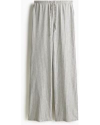 H&M - Kordelzughose mit geradem Bein - Lyst