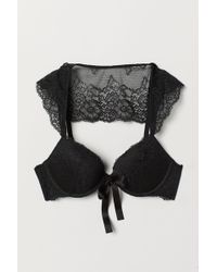 H&M Soutien-gorge en dentelle - Noir
