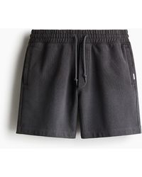 H&M - Shorts aus Baumwollsweat Relaxed Fit - Lyst