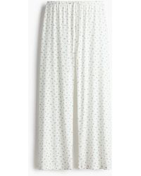 H&M - Pyjamabroek Van Viscosemix - Lyst