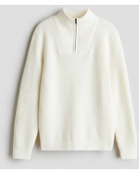 H&M - Pull À Col Zippé - Lyst