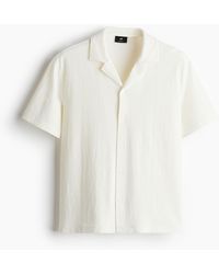H&M - Freizeithemd aus Jersey in Regular Fit - Lyst