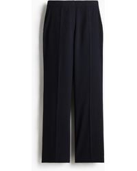 H&M - Hose mit geradem Bein und Bügelfalten - Lyst