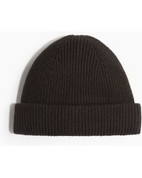 H&M - Bonnet en maille côtelée - Lyst