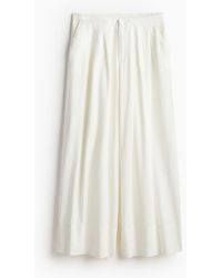 H&M - Elegante Hose aus Leinenmix - Lyst
