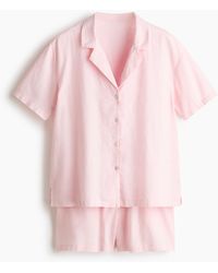 H&M - Pyjama aus Leinenmix - Lyst
