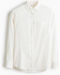H&M - Easy Care Hemd aus Leinenmix in Regular Fit - Lyst
