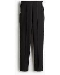H&M - Interlock-Hose mit Reissverschlüssen - Lyst