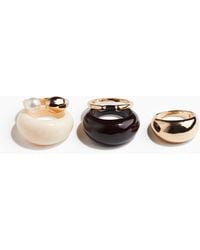 H&M - 5er-Pack Ringe - Lyst