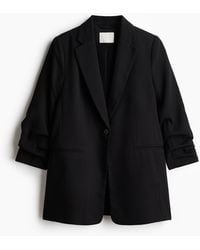 H&M - Blazer Met Rimpeleffect - Lyst
