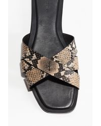 H&M - Ledersandalen - Lyst