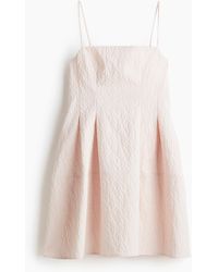 H&M - Trägerkleid aus Jacquardstoff - Lyst