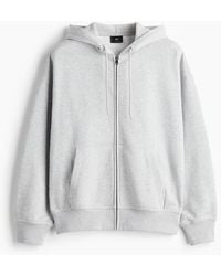 H&M - Oversized Capuchonvest - Lyst