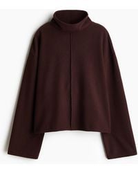 H&M - Pull Loose Avec Col Cheminée - Lyst