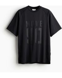 H&M - DryMoveTM Sport-T-Shirt aus Mesh - Lyst