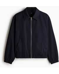 H&M - Baumwolljacke mit Kragen - Lyst