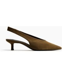 H&M - Slingpumps mit Kitten Heels - Lyst