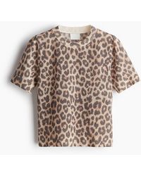 H&M - T-Shirt aus Feinstrick - Lyst