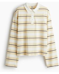 H&M - Katoenen Poloshirt - Lyst