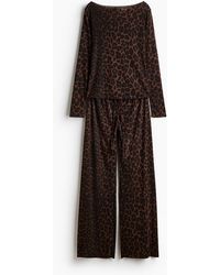 H&M - Pyjama Côtelé - Lyst