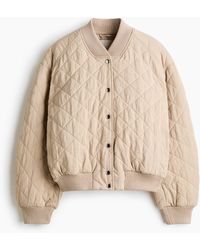 H&M - Doorgestikt Pilotenjack - Lyst