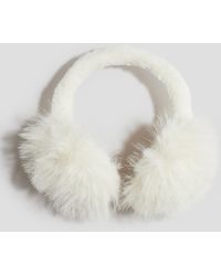 H&M - Cache-Oreilles Duveteux - Lyst