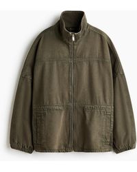 H&M - Oversized Jack Van Katoenen Denim - Lyst