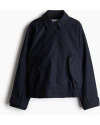 H&M - Twill Jack Met Kraag - Lyst