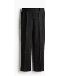 H&M - Elegante Hose aus Wollmix - Lyst