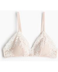 H&M - Wattierter Soft-BH mit Spitze - Lyst
