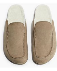 H&M - Hausschuhe mit Teddyfutter - Lyst