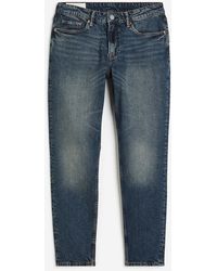 H&M - Regular Tapered Jeans - Lyst