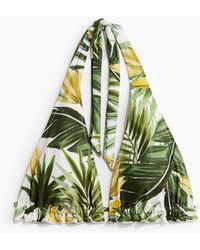 H&M - Padded Triangelbikinitop - Lyst