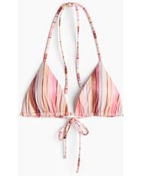 H&M - Padded Triangelbikinitop - Lyst