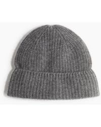 H&M - Gerippte Kaschmirmütze - Lyst