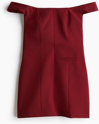 H&M - Off-Shoulder-Kleid - Lyst